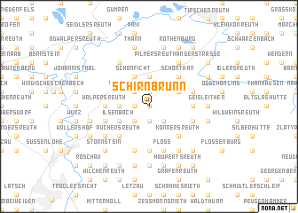 map of Schirnbrunn