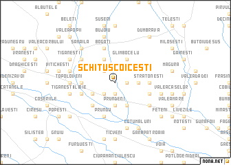 map of Schitu-Scoiceşti