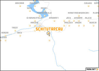 map of Schitu-Tarcău