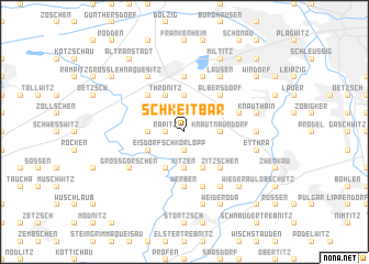 map of Schkeitbar