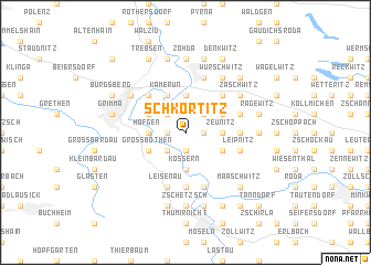 map of Schkortitz