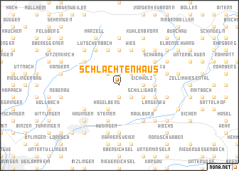 map of Schlächtenhaus