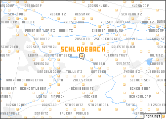 map of Schladebach