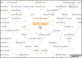 map of Schladen