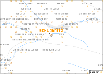 map of Schladnitz