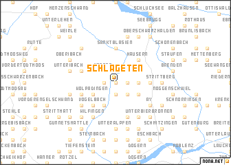 map of Schlageten