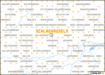 map of Schlaghäuseln