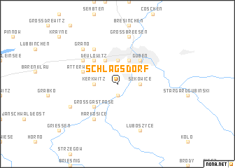 map of Schlagsdorf