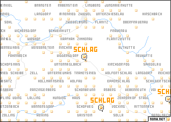 map of Schlag