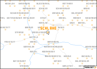 map of Schlahe