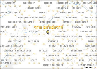 map of Schlaifhausen