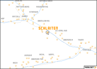 map of Schlaiten