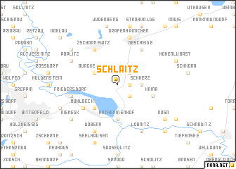 map of Schlaitz