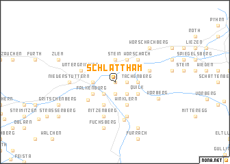 map of Schlattham