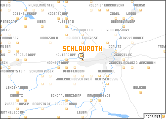 map of Schlauroth