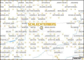 map of Schlechtenberg