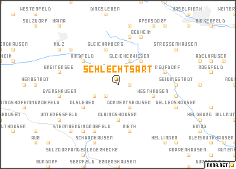 map of Schlechtsart