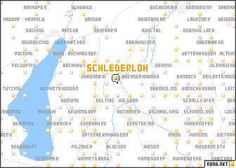 map of Schlederloh