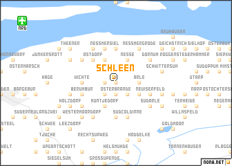 map of Schleen