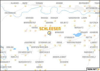 map of Schleesen