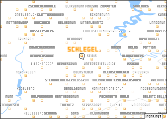 map of Schlegel