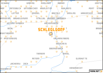 map of Schlegldorf