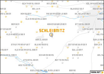 map of Schleibnitz