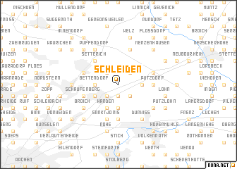 map of Schleiden