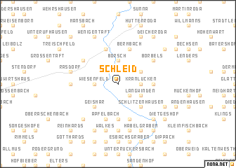 map of Schleid