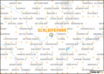 map of Schleifenhan