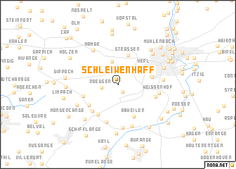 map of Schleiwenhaff