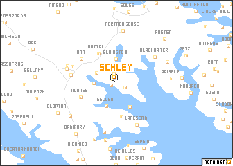 map of Schley