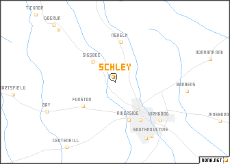 map of Schley