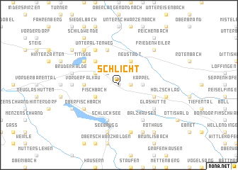 map of Schlicht