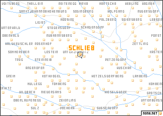 map of Schlieb