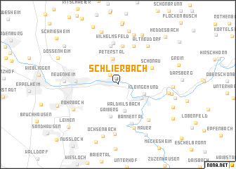 map of Schlierbach