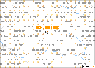 map of Schlierberg