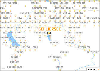 map of Schliersee