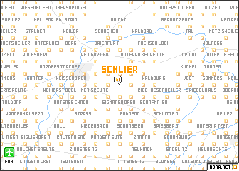 map of Schlier