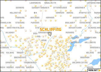 map of Schlipfing