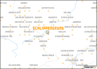 map of Schlippengrund