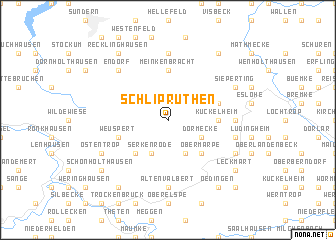 map of Schliprüthen