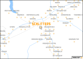 map of Schlitters