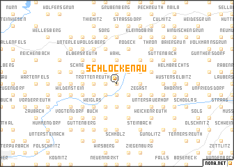 map of Schlockenau