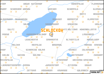 map of Schlockow