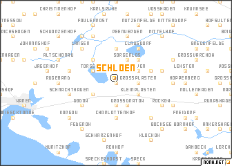 map of Schloen