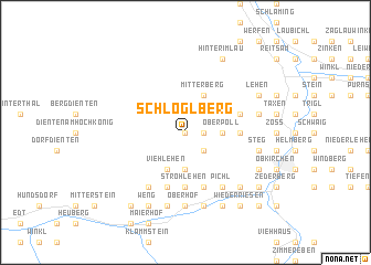 map of Schlöglberg