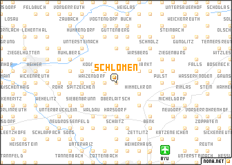 map of Schlömen