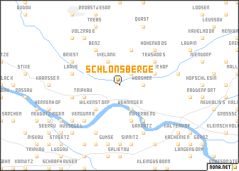 map of Schlonsberge