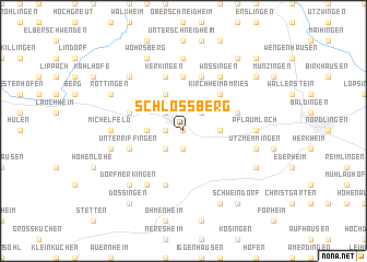 map of Schloßberg